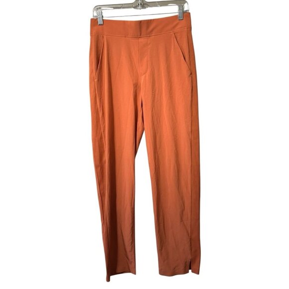 ATHLETA Brooklyn Ankle Pant in Sunset Glow Orange Style 198671 Women Size 4 READ - Picture 1 of 15